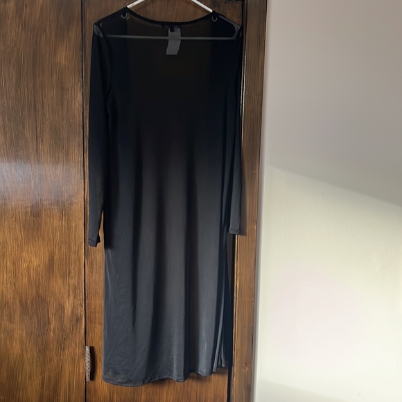 Sheer long mesh duster - Picture 2 of 8